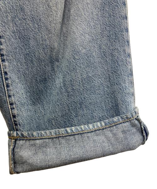 LEVI'S（リーバイス）LEVI'S (リーバイス) CINCH WIDE LEG ジーンズ ミディアムインディゴ スカイブルー サイズ:SIZE 68.5cm (W27)の古着・服飾アイテム