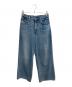 LEVI'S（リーバイス）の古着「CINCH WIDE LEG ジーンズ ミディアムインディゴ」｜スカイブルー