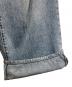 中古・古着 LEVI'S (リーバイス) CINCH WIDE LEG ジーンズ ミディアムインディゴ スカイブルー サイズ:SIZE 68.5cm (W27)：6000円