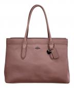 COACHコーチ）の古着「Bailey Carryall ハンドバッグ」｜ピンク