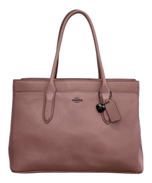 COACH（コーチ）COACH (コーチ) Bailey Carryall ハンドバッグ ピンクの古着・服飾アイテム
