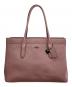 COACH（コーチ）の古着「Bailey Carryall ハンドバッグ」｜ピンク