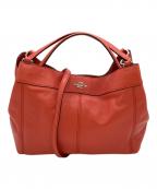 COACHコーチ）の古着「Small Lexy 2WAYショルダーバッグ」｜レッド