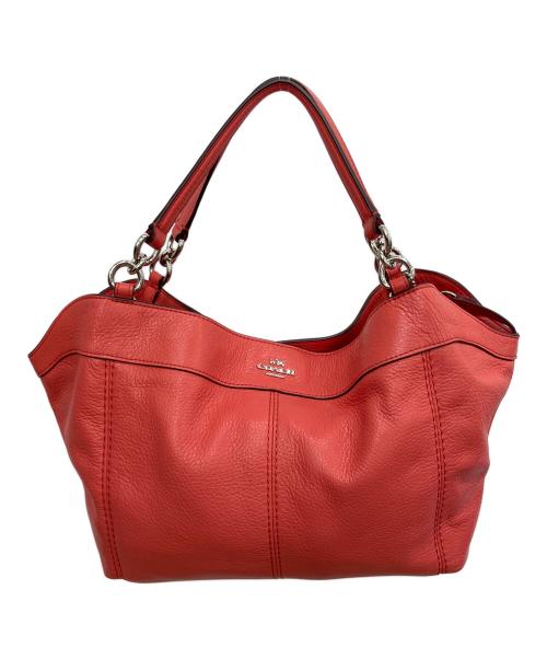 COACH（コーチ）COACH (コーチ) Small Lexy 2WAYショルダーバッグ レッドの古着・服飾アイテム