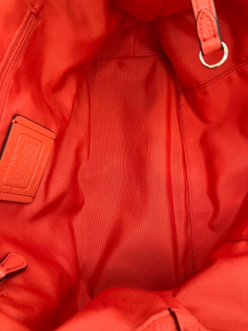 COACH（コーチ）COACH (コーチ) Small Lexy 2WAYショルダーバッグ レッドの古着・服飾アイテム