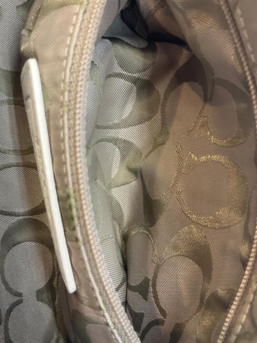 COACH（コーチ）COACH (コーチ) ミニワンショルダーバッグ ホワイトの古着・服飾アイテム