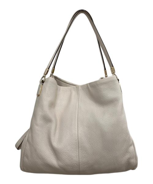 COACH（コーチ）COACH (コーチ) マディソン レザー スモール フィービー ホワイトの古着・服飾アイテム