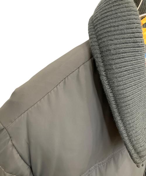 Abercrombie & Fitch（アバクロンビー アンド フィッチ）Abercrombie & Fitch (アバクロンビー アンド フィッチ) ダウンジャケット グレー サイズ:SIZE Lの古着・服飾アイテム