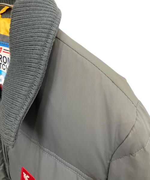 Abercrombie & Fitch（アバクロンビー アンド フィッチ）Abercrombie & Fitch (アバクロンビー アンド フィッチ) ダウンジャケット グレー サイズ:SIZE Lの古着・服飾アイテム