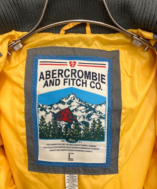 Abercrombie & Fitch（アバクロンビー アンド フィッチ）Abercrombie & Fitch (アバクロンビー アンド フィッチ) ダウンジャケット グレー サイズ:SIZE Lの古着・服飾アイテム
