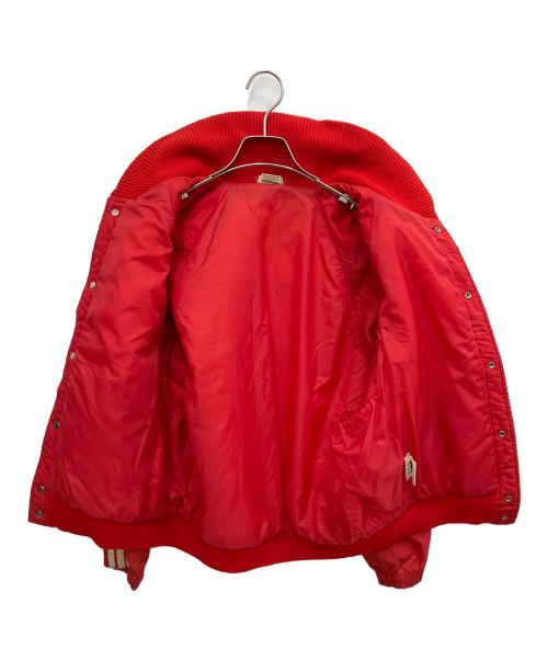 adidas（アディダス）adidas (アディダス) DESCENTE (デサント) ジャージ中綿ジャケット レッド サイズ:SIZE Lの古着・服飾アイテム