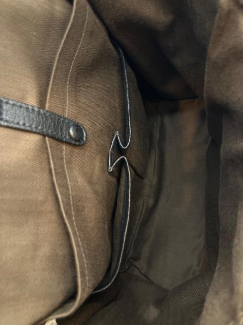 genten（ゲンテン）genten (ゲンテン) ゴートベーシックリュック  ブラックの古着・服飾アイテム