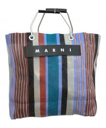 MARNI（マルニ）の古着「フラワーカフェバッグ　トートバッグ」｜マルチカラー