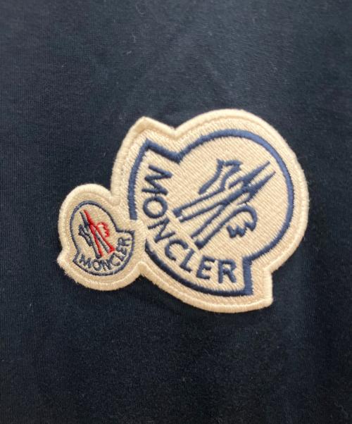 MONCLER（モンクレール）MONCLER (モンクレール) 半袖Tシャツ ネイビー サイズ:SIZE XLの古着・服飾アイテム