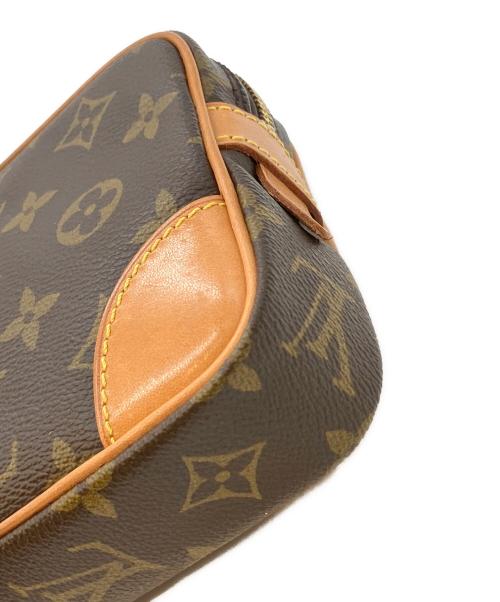 LOUIS VUITTON（ルイ ヴィトン）LOUIS VUITTON (ルイ ヴィトン) モノグラム マルリードラゴンヌPM クラッチバッグ ブラウンの古着・服飾アイテム