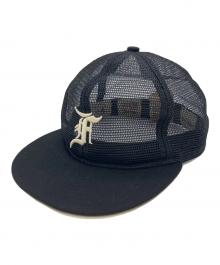 New Era×FOG ESSENTIALS（ニューエラ×フィアオブゴッド エッセンシャル）の古着「THE59/50 PRO MODEL　キャップ」｜ブラック×グリーン