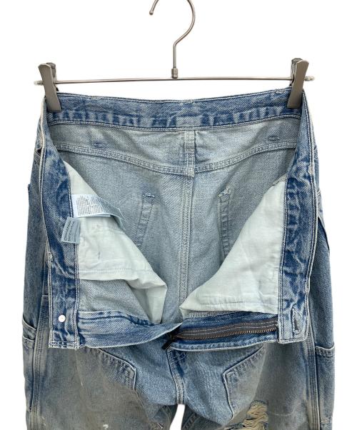LEVI'S（リーバイス）LEVI'S (リーバイス) ルーズストレートダブルニージーンズ インディゴ サイズ:SIZE 86cm (W34)の古着・服飾アイテム