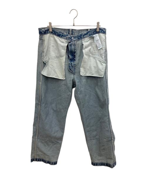 LEVI'S（リーバイス）LEVI'S (リーバイス) ルーズストレートダブルニージーンズ インディゴ サイズ:SIZE 86cm (W34)の古着・服飾アイテム