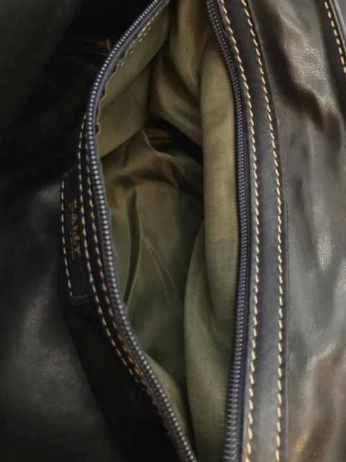 BALLY（バリー）BALLY (バリー) 2WAYショルダーバッグ ネイビーの古着・服飾アイテム
