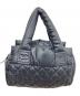 CHANEL (シャネル) ココ・コクーン ハンドバッグ ブラック：200000円