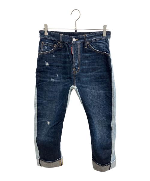 DSQUARED2（ディースクエアード）DSQUARED2 (ディースクエアード) デニムパンツ インディゴ サイズ:SIZE W44の古着・服飾アイテム
