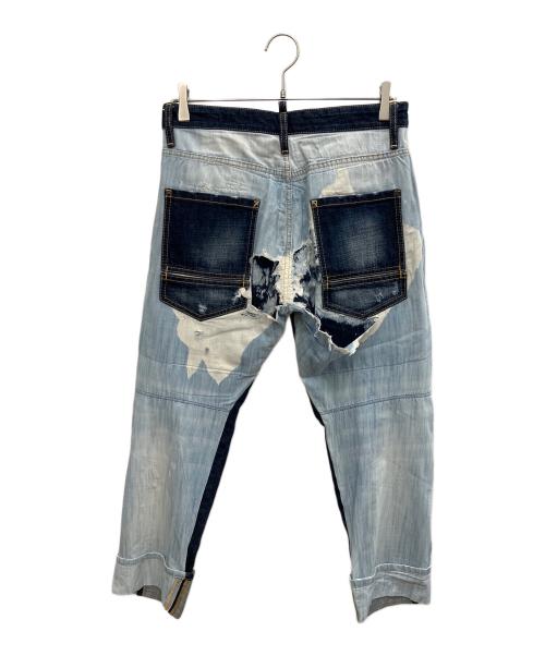 DSQUARED2（ディースクエアード）DSQUARED2 (ディースクエアード) デニムパンツ インディゴ サイズ:SIZE W44の古着・服飾アイテム