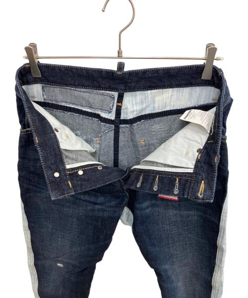 DSQUARED2（ディースクエアード）DSQUARED2 (ディースクエアード) デニムパンツ インディゴ サイズ:SIZE W44の古着・服飾アイテム