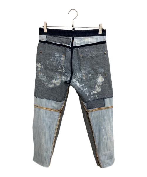 DSQUARED2（ディースクエアード）DSQUARED2 (ディースクエアード) デニムパンツ インディゴ サイズ:SIZE W44の古着・服飾アイテム
