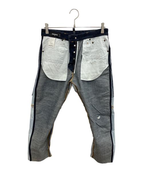 DSQUARED2（ディースクエアード）DSQUARED2 (ディースクエアード) デニムパンツ インディゴ サイズ:SIZE W44の古着・服飾アイテム