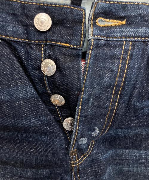 DSQUARED2（ディースクエアード）DSQUARED2 (ディースクエアード) デニムパンツ インディゴ サイズ:SIZE W44の古着・服飾アイテム