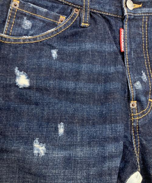 DSQUARED2（ディースクエアード）DSQUARED2 (ディースクエアード) デニムパンツ インディゴ サイズ:SIZE W44の古着・服飾アイテム