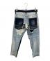 DSQUARED2 (ディースクエアード) デニムパンツ インディゴ サイズ:SIZE W44：8000円
