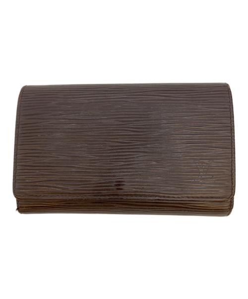 LOUIS VUITTON（ルイ ヴィトン）LOUIS VUITTON (ルイ ヴィトン) エピ　ポルトモネ・ビエ・トレゾール ブラウンの古着・服飾アイテム
