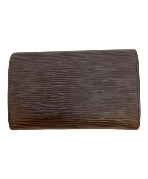 LOUIS VUITTON（ルイ ヴィトン）LOUIS VUITTON (ルイ ヴィトン) エピ　ポルトモネ・ビエ・トレゾール ブラウンの古着・服飾アイテム