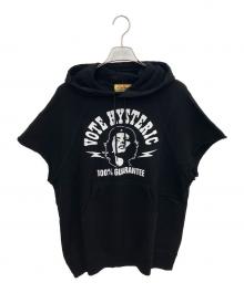 Hysteric Glamour（ヒステリックグラマー）の古着「VOTE HYSTERIC フーディベスト」｜ブラック
