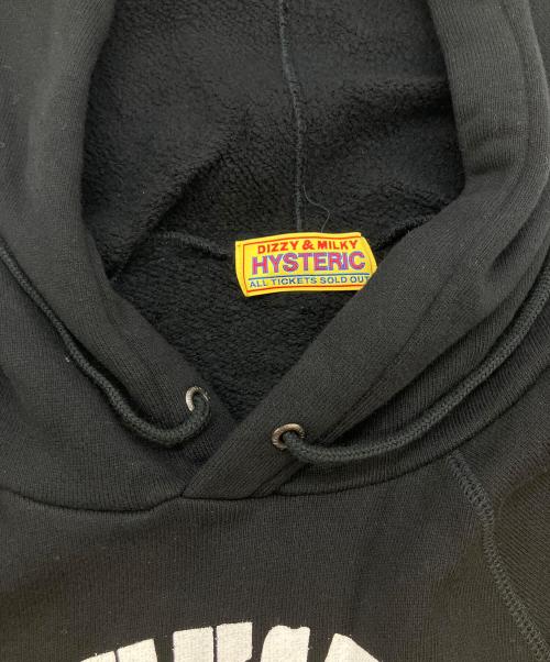 Hysteric Glamour（ヒステリックグラマー）Hysteric Glamour (ヒステリックグラマー) VOTE HYSTERIC フーディベスト ブラック サイズ:SIZE FREEの古着・服飾アイテム