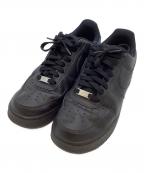 NIKEナイキ）の古着「AIR FORCE 1 '07 ローカットスニーカー」｜ブラック