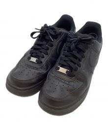 NIKE（ナイキ）の古着「AIR FORCE 1 '07 ローカットスニーカー」｜ブラック