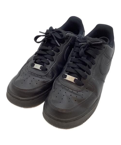 NIKE（ナイキ）NIKE (ナイキ) AIR FORCE 1 '07 ローカットスニーカー ブラック サイズ:SIZE 26.5cmの古着・服飾アイテム
