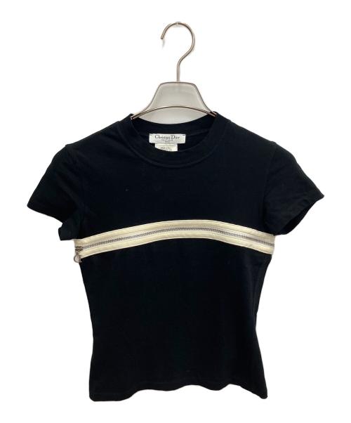 Christian Dior（クリスチャン ディオール）Christian Dior (クリスチャン ディオール) 半袖カットソー ブラック サイズ:SIZE 36の古着・服飾アイテム