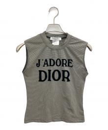 Christian Dior（クリスチャン ディオール）の古着「ノースリーブカットソー」｜グレー