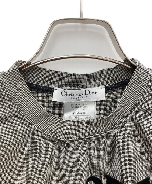 Christian Dior（クリスチャン ディオール）Christian Dior (クリスチャン ディオール) ノースリーブカットソー グレー サイズ:SIZE 38の古着・服飾アイテム