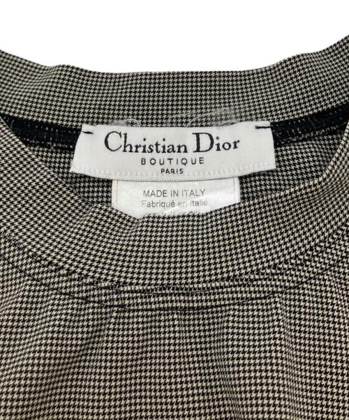 Christian Dior（クリスチャン ディオール）Christian Dior (クリスチャン ディオール) ノースリーブカットソー グレー サイズ:SIZE 38の古着・服飾アイテム