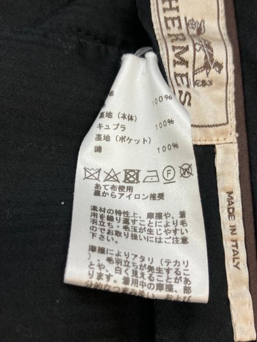 HERMES（エルメス）HERMES (エルメス) スラックス ライトグレー サイズ:SIZE 52の古着・服飾アイテム
