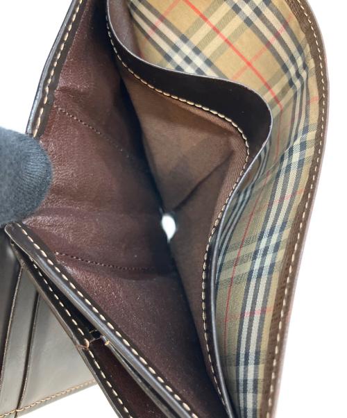 BURBERRY（バーバリー）BURBERRY (バーバリー) 2つ折り財布 ブラウンの古着・服飾アイテム