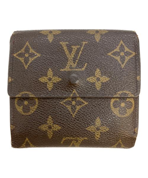 LOUIS VUITTON（ルイ ヴィトン）LOUIS VUITTON (ルイ ヴィトン) モノグラム　ポルトモネ・ビエ カルトクレディ ブラウンの古着・服飾アイテム
