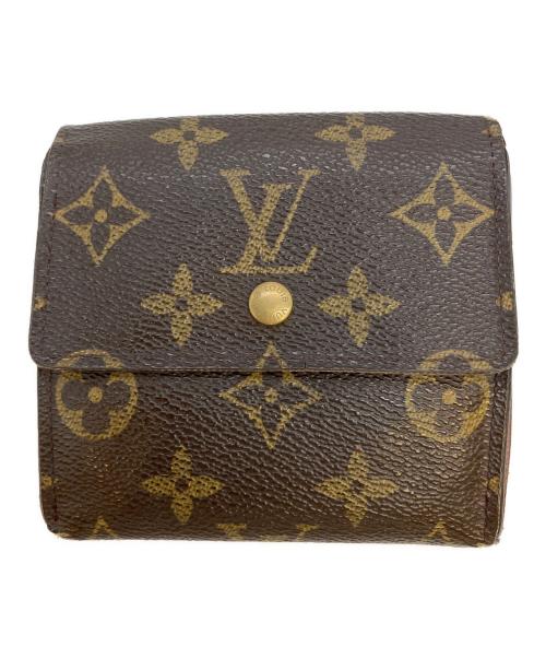 LOUIS VUITTON（ルイ ヴィトン）LOUIS VUITTON (ルイ ヴィトン) モノグラム　ポルトモネ・ビエ カルトクレディ ブラウンの古着・服飾アイテム