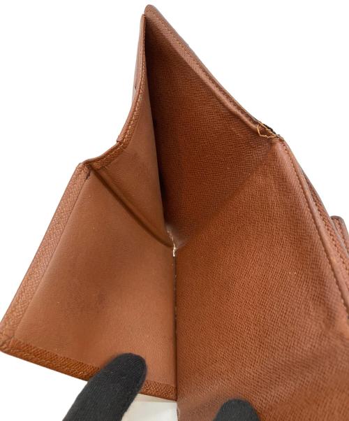 LOUIS VUITTON（ルイ ヴィトン）LOUIS VUITTON (ルイ ヴィトン) モノグラム　ポルトモネ・ビエ カルトクレディ ブラウンの古着・服飾アイテム