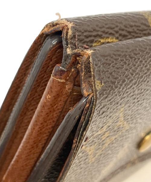 LOUIS VUITTON（ルイ ヴィトン）LOUIS VUITTON (ルイ ヴィトン) モノグラム　ポルトモネ・ビエ カルトクレディ ブラウンの古着・服飾アイテム