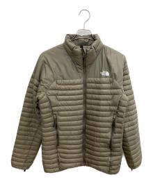 THE NORTH FACE（ザ ノース フェイス）の古着「サンダージャケット ダウンジャケット」｜オリーブ